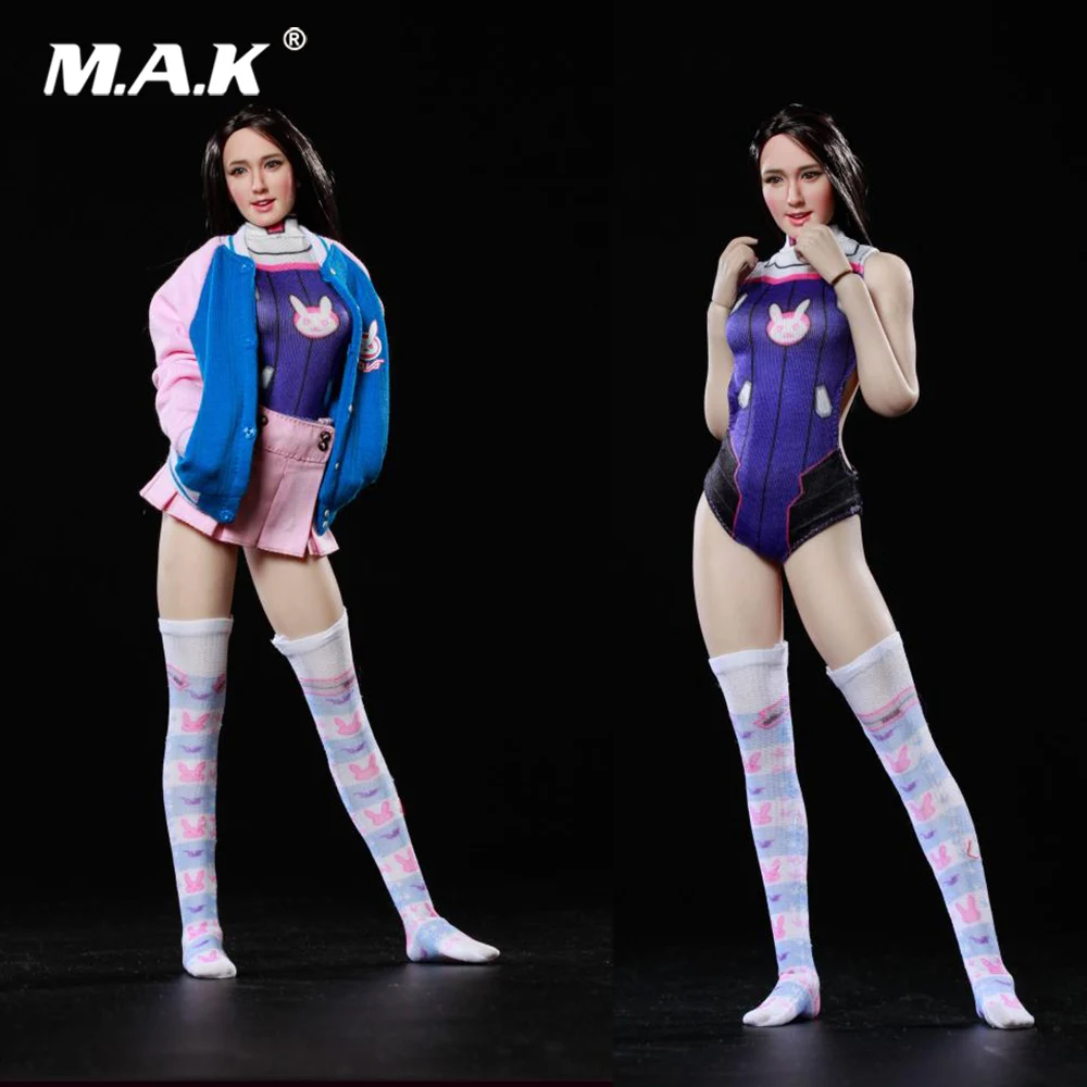  DV-01 1/6 Scale Female Clothes Set Sexy E-sports BABY Clothing Set Model for 12 ' Woman Action Fig