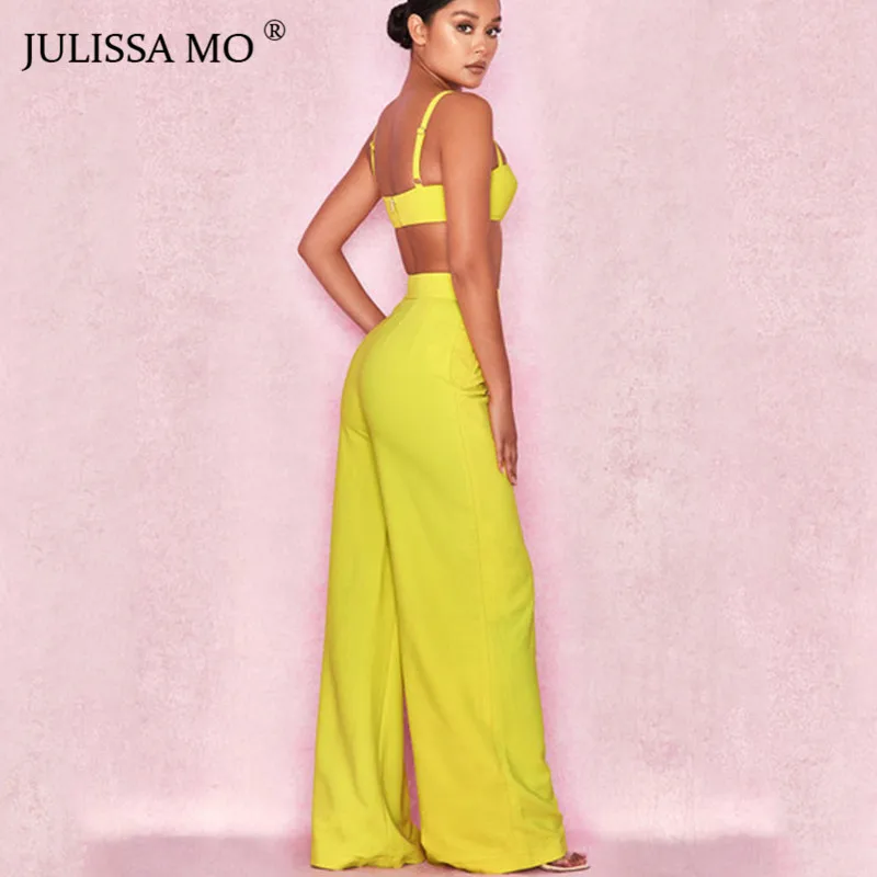Женский комплект из двух предметов JULISSA MO летний пикантный укороченный топ и