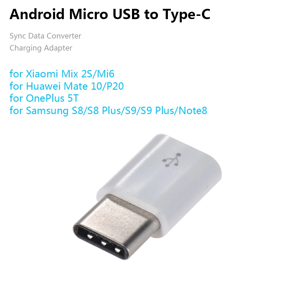 Адаптер USB C 3 1 типа папа микро мама адаптер Type конвертер кабели для мобильных