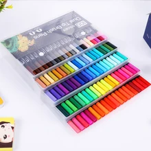 12/18/24/36/48/72/100 Цвета маркер для рисования набор двойной наконечник кисть во главе художник акварельные маркеры для анимации Manga