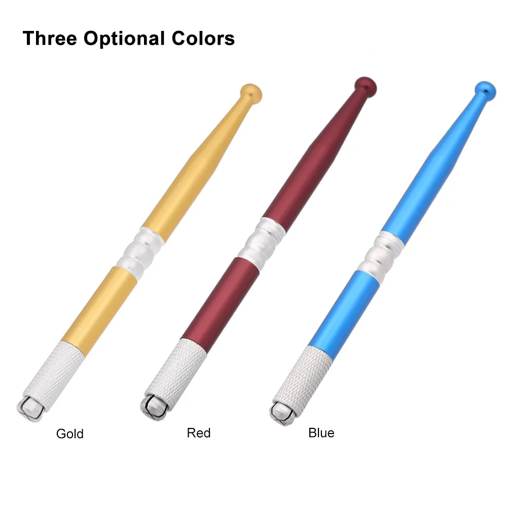 1Pc Aluminium Alloy Fog Eyebrow manual pen Mini Manual Permanent Makeup