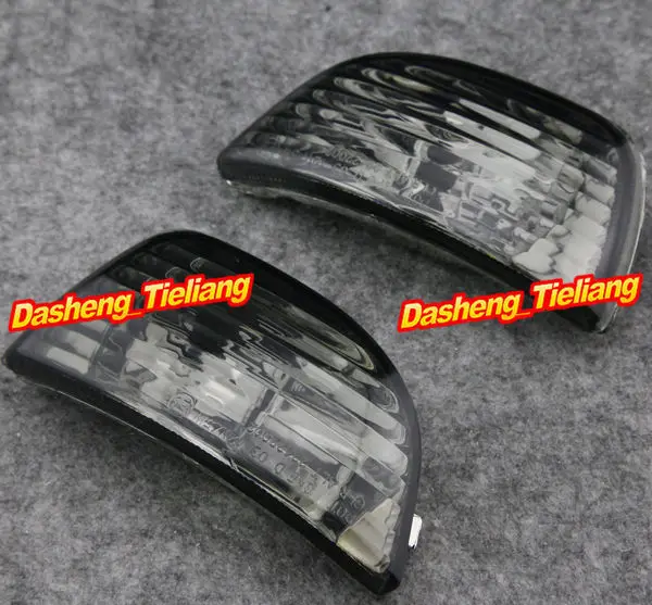 Motorcycle Front Turn Signals Indicator Lamp Blinker Lens Cover For 354