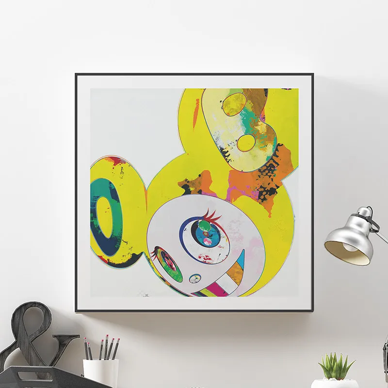 

Sunflower Modern Pop Art Style Decorative Painting Comic Style Modern Minimalist Living Room Bedroom Painting M1681