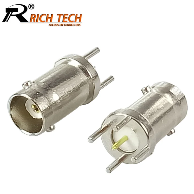 

10pcs/lot BNC Female PCB Mount BNC Jack Chassis Straight R Connector Wholesales