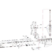 Подводные части для hidea HD40F