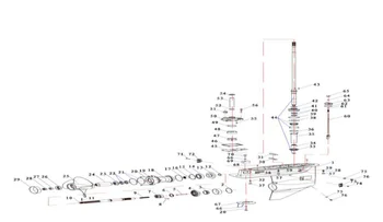 

Free shipping underwater parts for hidea HD40F