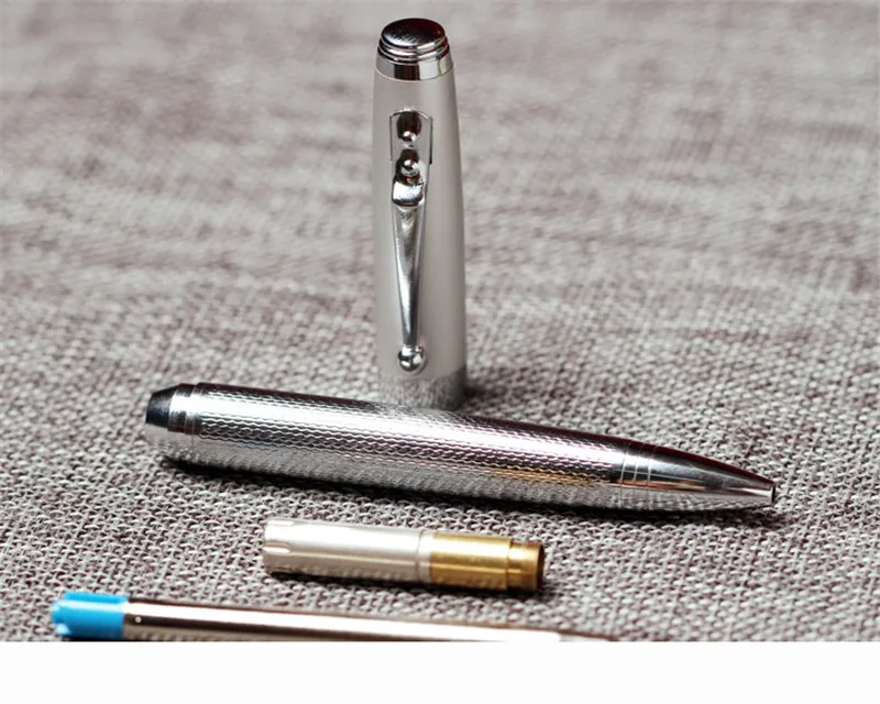 00836 Crossh Hot Sale Executive Complete Silver Fine Hooded Nib Fountain Pen