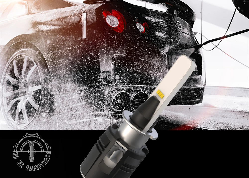 Горячая Распродажа 4300 К CSP B6S Автомобильный светодиодный головной светильник лампы H4 H7 H11 H1 H3 9005 9006 60 Вт 8400LM Авто противотуманных фар с возможностью креативного светильник лампочка 12V