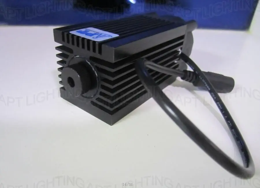 Популярный DIY CNC 3500 МВт/3 5 Вт 445нм 450 нм Фокусируемый синий лазерный модуль трубка