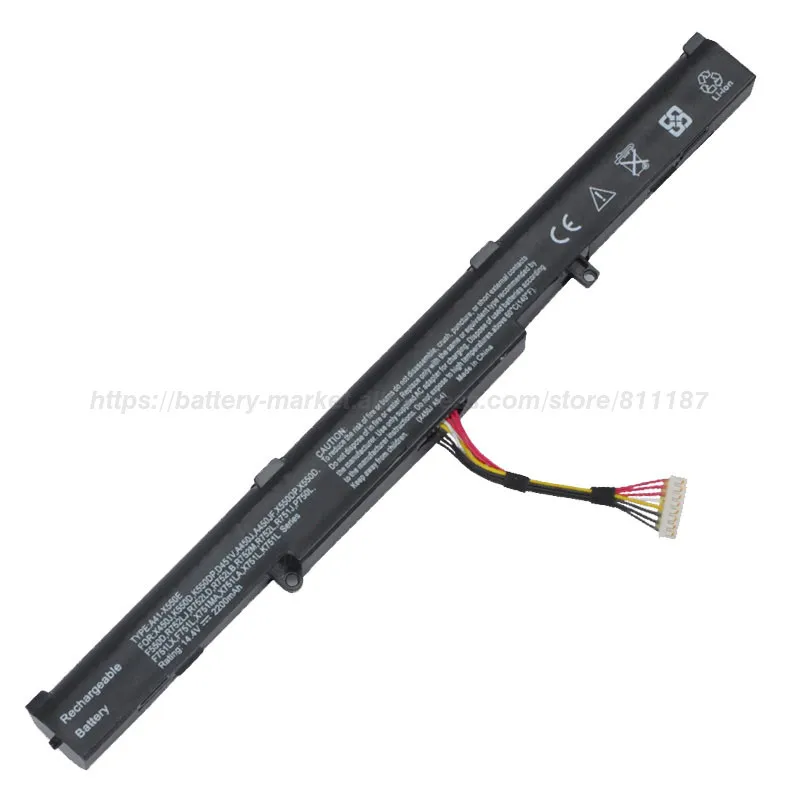 ApexWay 14,8 V 2200mAh аккумулятор для ноутбука ASUS A41-X550E A450V A450 A450J F450E F450 F450C F450JF X450E X450 X450J X751L X751M