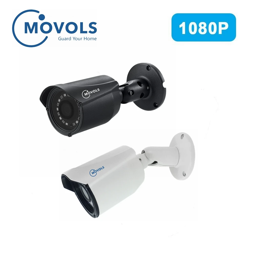  MOVOLS AHD Analog Camera 1080P High Definition Surveillance Infrared 2MP CCTV Security Outdoor Bull - 1.00001E+12