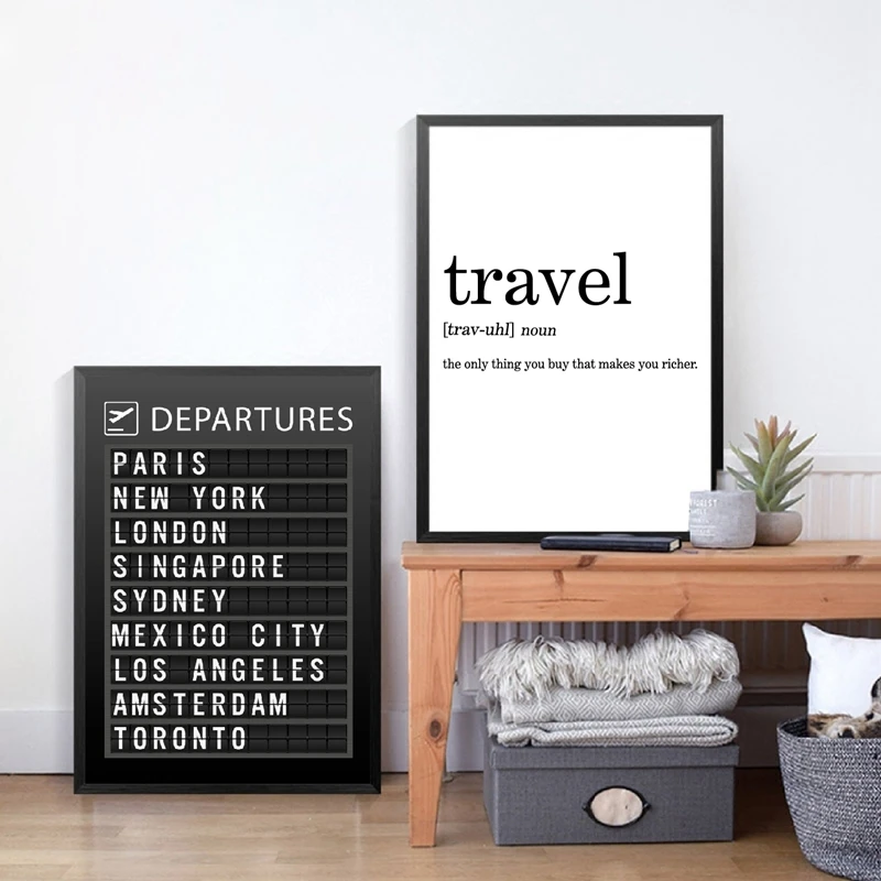travel board wall art prints