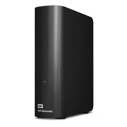 Western Digital WD Elements настольный, 3000 ГБ, Micro-USB B, 3,0 (3,1 Gen 1), 5000 Мбит/с, черный