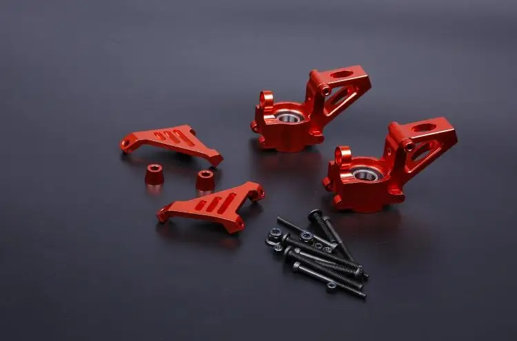 1/5 Baja CNC сплав Передняя Ступица Перевозчик набор передний рычаг поворотного