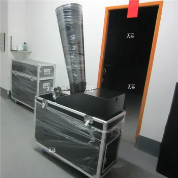 

Free Shipping High Quanlity 1 pc Co2 Confetti cannon machine With Flycase + 2 pcs Co2 jet Machines with Hose