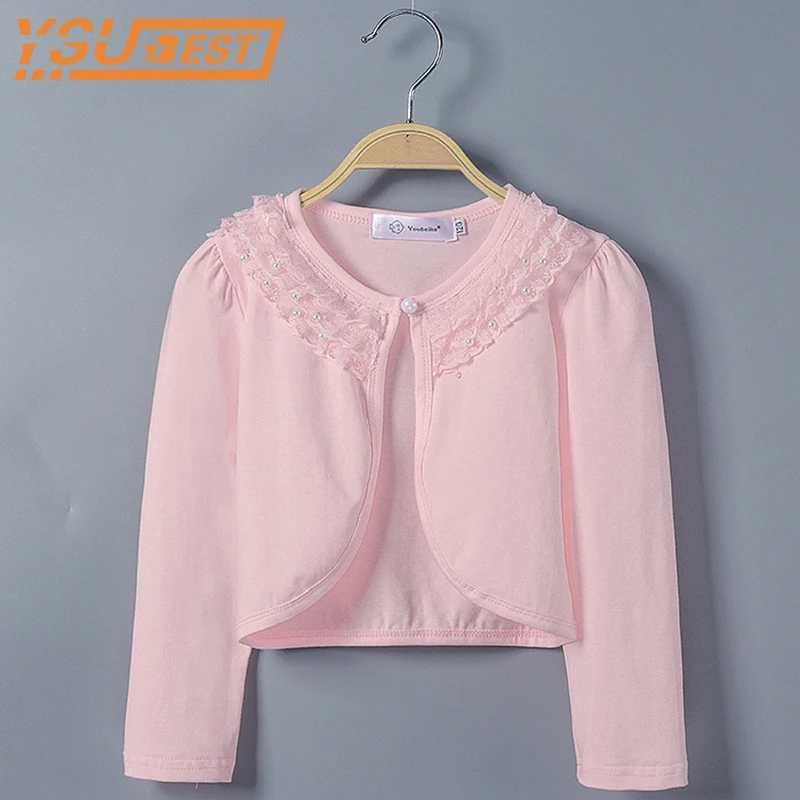 

Baby Girl Cardigan Kids Spring Autumn Long Sleeve Cotton Outerwear & Coats Girl 1-8Yrs 2018 Girls Coat Cardigan Children Jackets