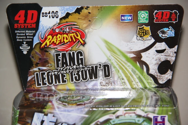 Лучший подарок на день рождения распродажа волчок l drago Fang Leone BB-106(B147) Металл Fury 4D пусковые игрушки для музыки Неодимовый маг