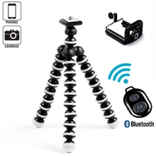 Universal Octopus MINI Tripod Stand Flexible Gorillapod Tripods Stander for GoPro Camera iPhone 6 6S Samsung Android Phone