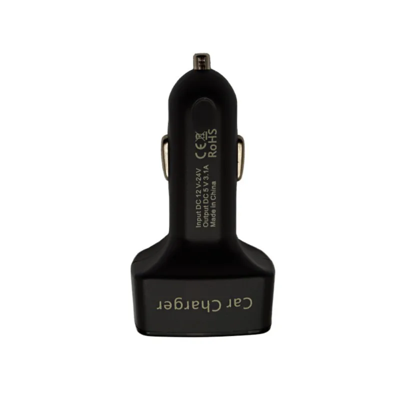 4 в 1 двойной зарядное устройство USB цифровой светодиодный дисплей постоянного тока 5 В 3.1A Универсальный адаптер с