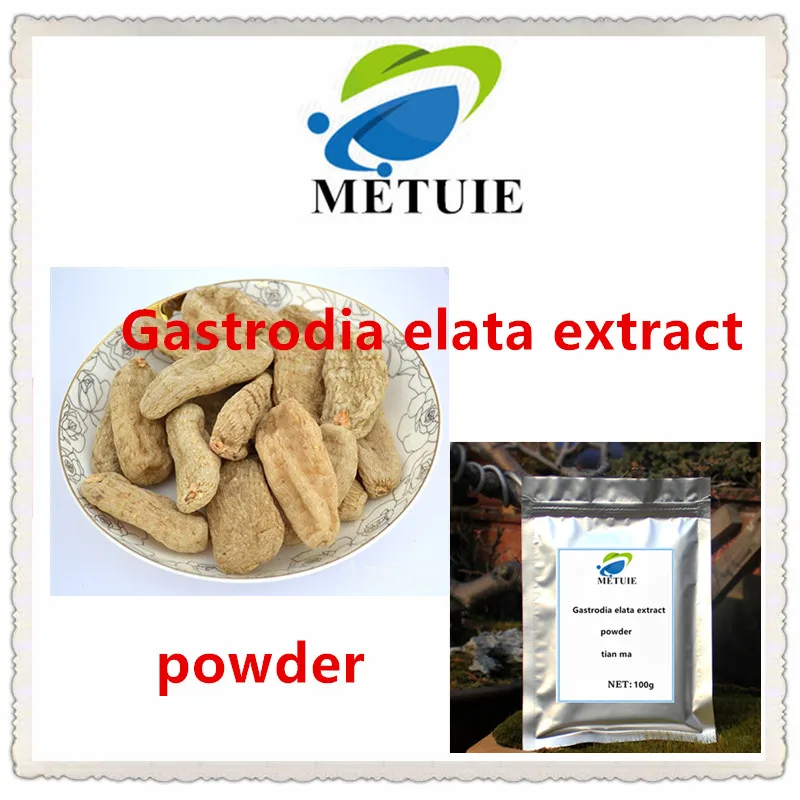 Gastrodia Elata 98% Gastrodin органический экстракт Gastrodia elata Экстракт порошок Gastrodia elata Bl дополнение tian ma