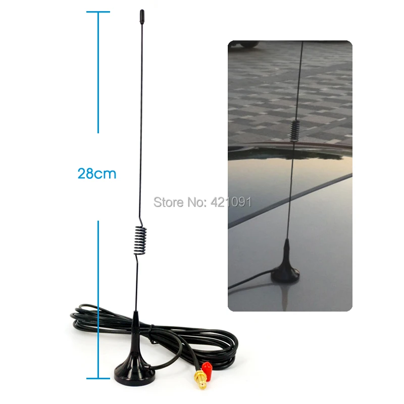 UT102UV SMA Female Car Antenna 12