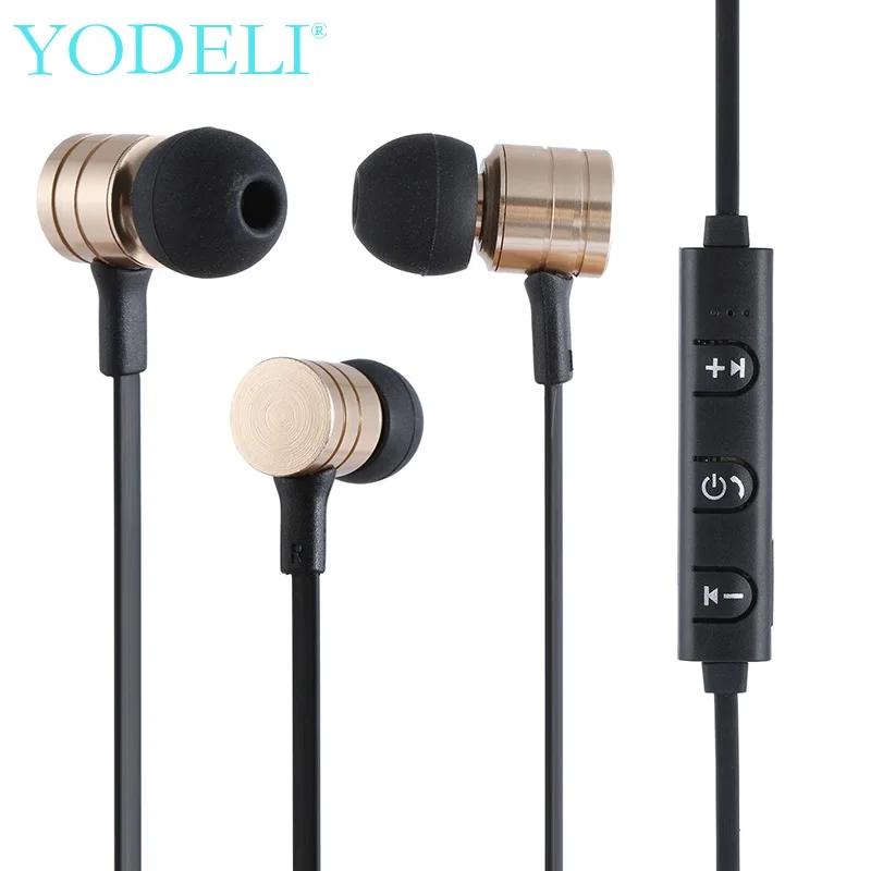 

Wireless Bluetooth Earphone Handfree Sports Stereo Headset Earphones with Microphone for iPhone 7 xiaomi Android Mobile Phone