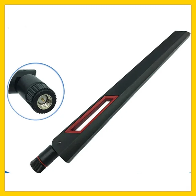 

10PCS 12 dbi Dual band WIFI Antenna 2.4G 5.8GHz SMA Male Antennas Amplifier WLAN Router Antenne Booster