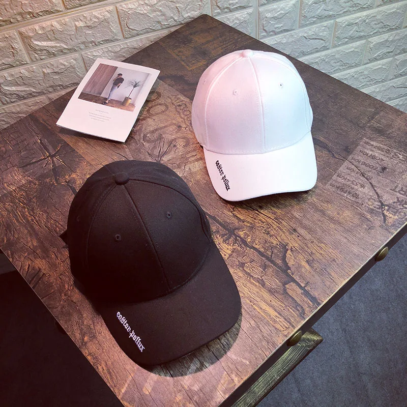 

New Letter Embroidery Snapback Hip-hop Sun Summer Cap Dad Hat Bone Women Men Rapper Baseball Cap Garros Wholesale