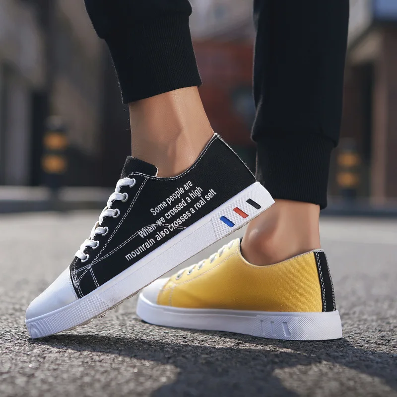 

New summer men's casual shoes fashion trend canvas shoes wild men's sports tide shoes canvas shoes