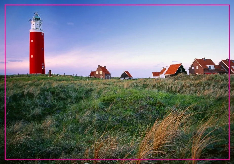 

Tourist Magnets ,Netherlands Texel Island Lighthouse Metal Fridge Magnet 5587 Travel Picture Souvenirs