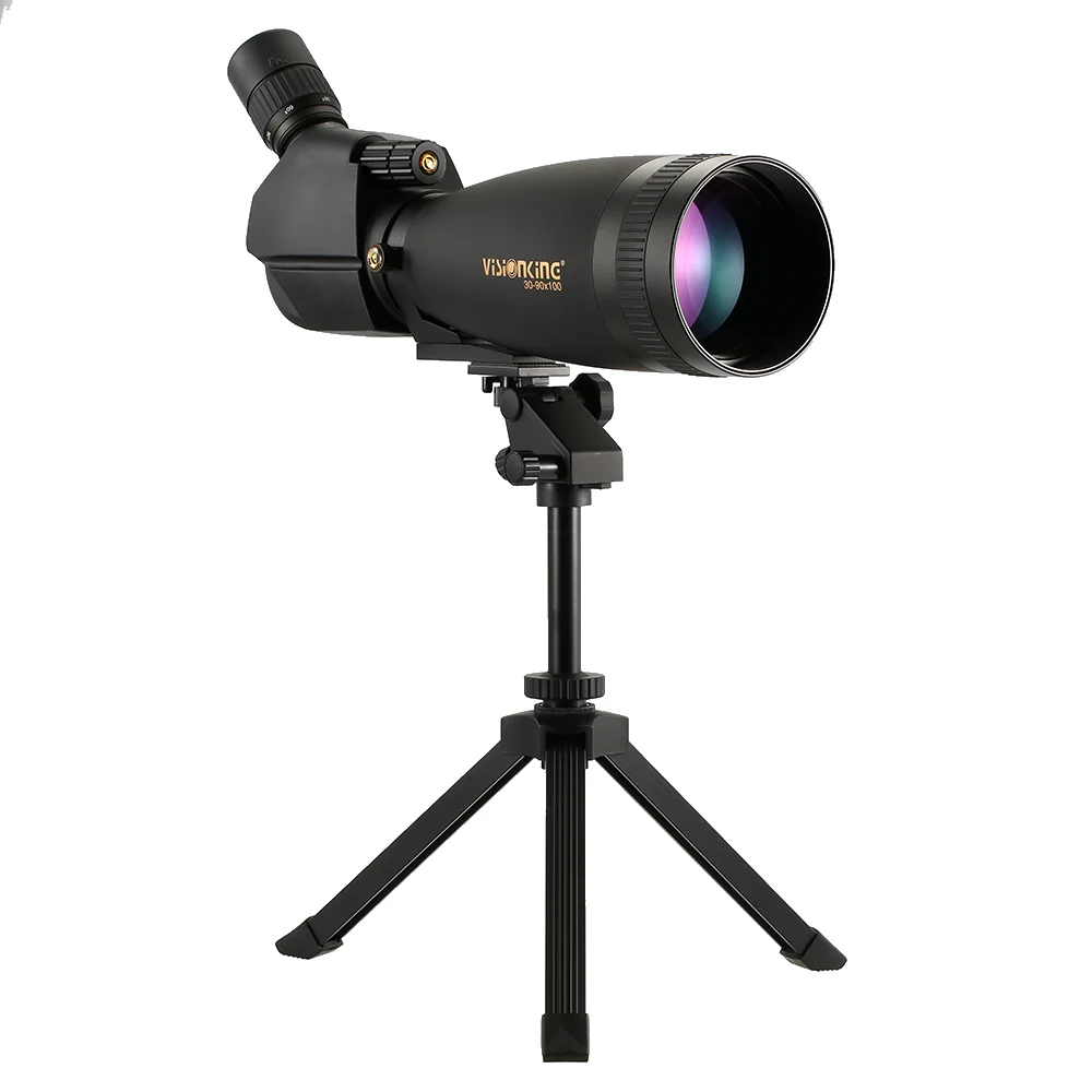 Visionking 30-90x100 угловой зрительный прицел BaK4 водонепроницаемый Fogproof Hieght регулируемый портативный дорожный монокулярный телескоп