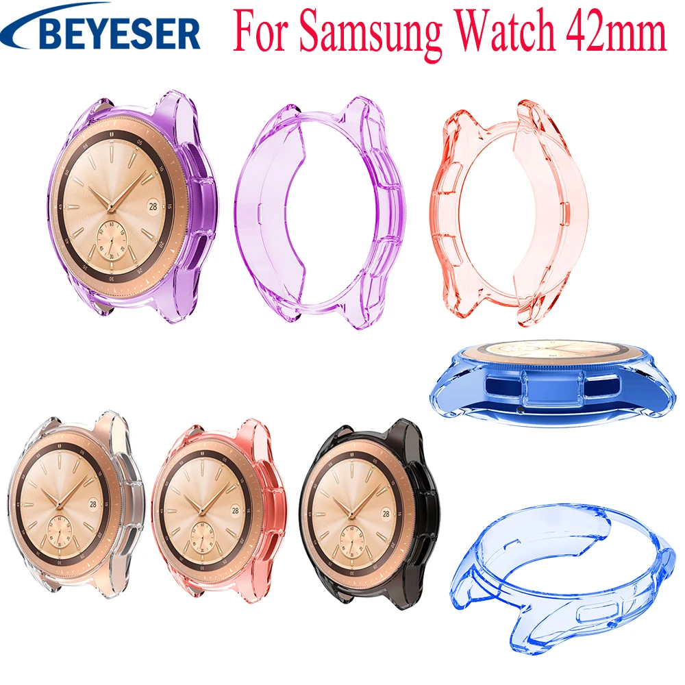 

Tpu Protective Case Cover Shell For Samsung Galaxy Watch 42mm Smart Watch Accessories Frame Cases Protective galaxy watch 42mm