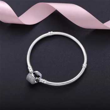 

2020 New Fashion jewelry Original authentic 925 sterling silver Bracelet Crystals from Swarovskis Women Wedding Jewelry
