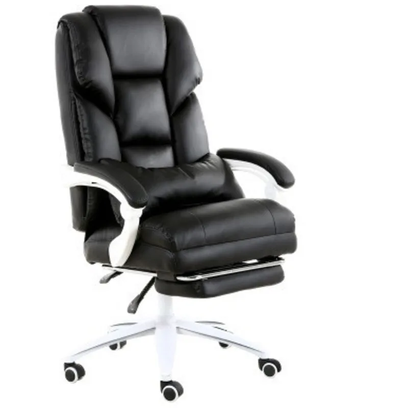 

Luxury Quality Jh02 Poltrona Silla Gamer Live Chair Ergonomics Synthetic Leather With Footrest Office Furniture Steel Feet