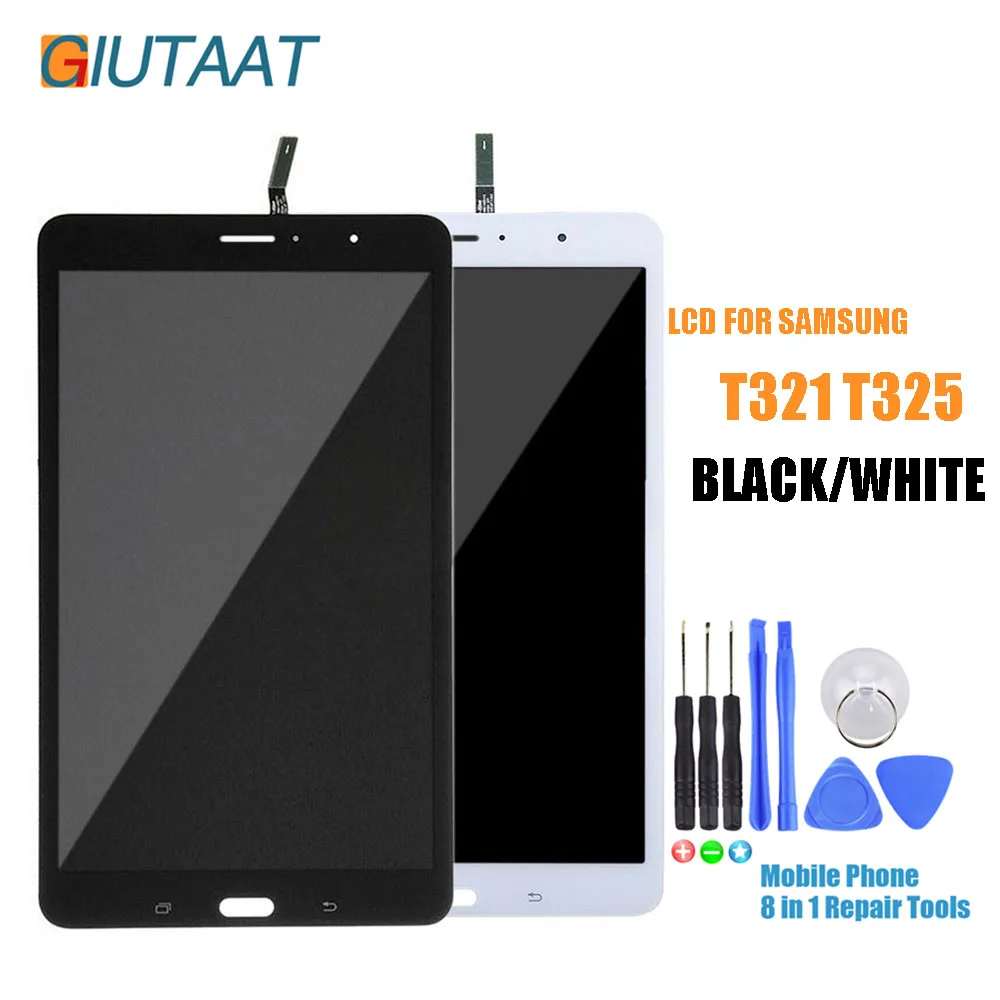 

LCD Display Panel Monitor Assembly For Samsung Galaxy Tab Pro 8.4 T325 SM-T325 T321 SM-T321 Touch Screen Digitizer Sensor Glass