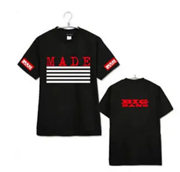 

Mainlead KPOP Bigbang Tshirt MADE Concert T-shirt Cotton Tee VIP TOP