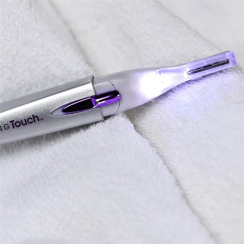 

Lady Epilator facial hair remover Lighted Hair Remover with Pivoting Head Hair Remover for women