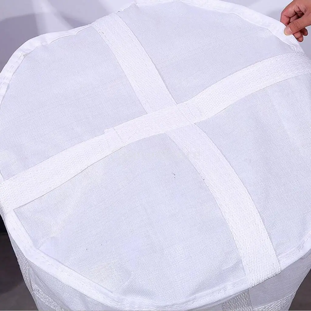 1-1.3 Tonnes FIBC Bulk Bag Builders Bag Waste Rubble Storage Sack, Thickened Bottom, 27'x27'