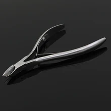 2015 New Stainless Steel Cuticle Nail Art Salon Nipper Clipper Manicure Plier Cutter Tool 6F3M