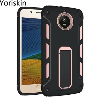 

For Moto G5S Slim Armor Rugged Hybrid Case Dual Layer Anti-Drop Case For Motorola Moto G5S Plus Cell Phone With Stand Feature
