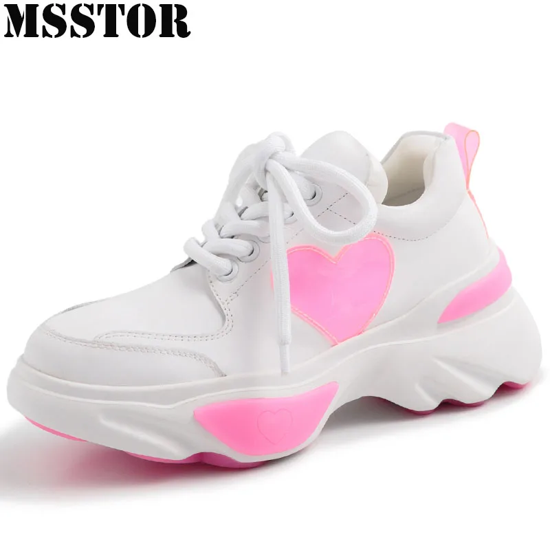 MSSTOR 2019 Plus Size 35-42 Women's Running Shoes Casual Fashion Sport Shoes For Women Athletic Walking Ladies Sneakers Brand