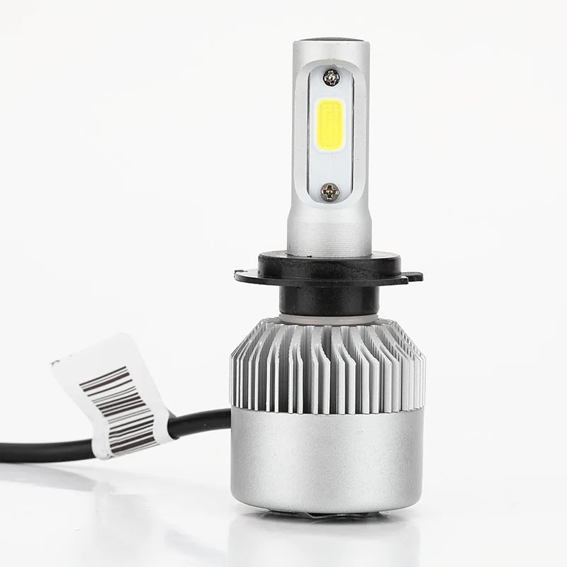 

NEW COB White Light H7 4000LM 9V-32V 18W LED Car Headlight Light Bulbs 6000K Waterproof