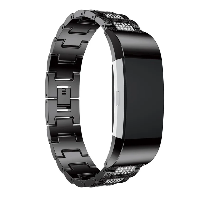 Fashion Wristband Stainless Steel Watch Bracelet Band Strap For Fitbit Charge 2 PG9 Professional Drop Shipping | Электроника