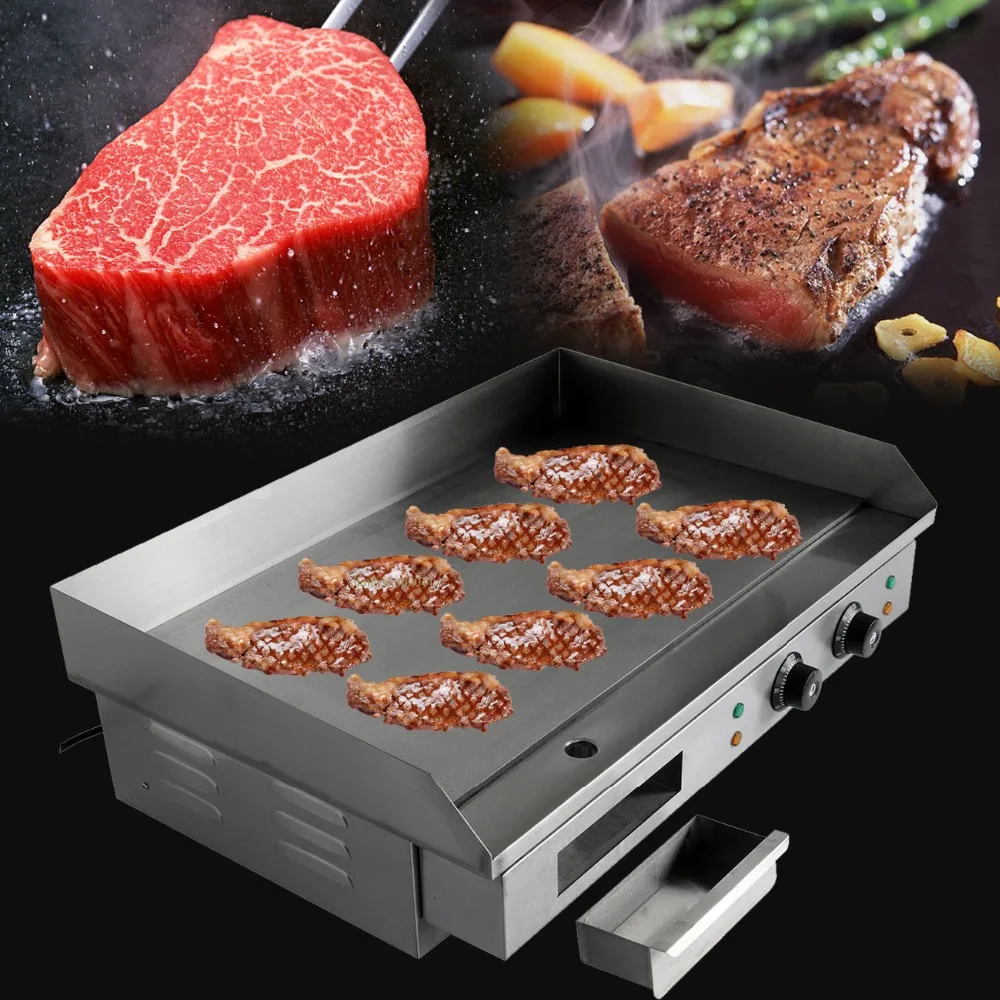 (Ship from Germany) 4400W Electric Griddle Chop Hot Plate 73cm