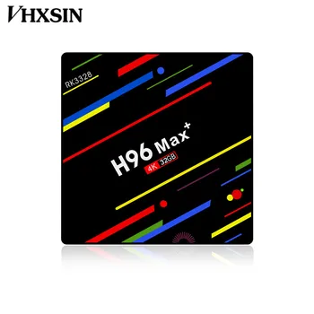 

VHXSIN 2 PCS/LOT H96 MAX plus TV Box RK3328 Android 8.1 4GB RAM64GB ROM Quad Core 2.4G 5G DDR3 Wi-Fi