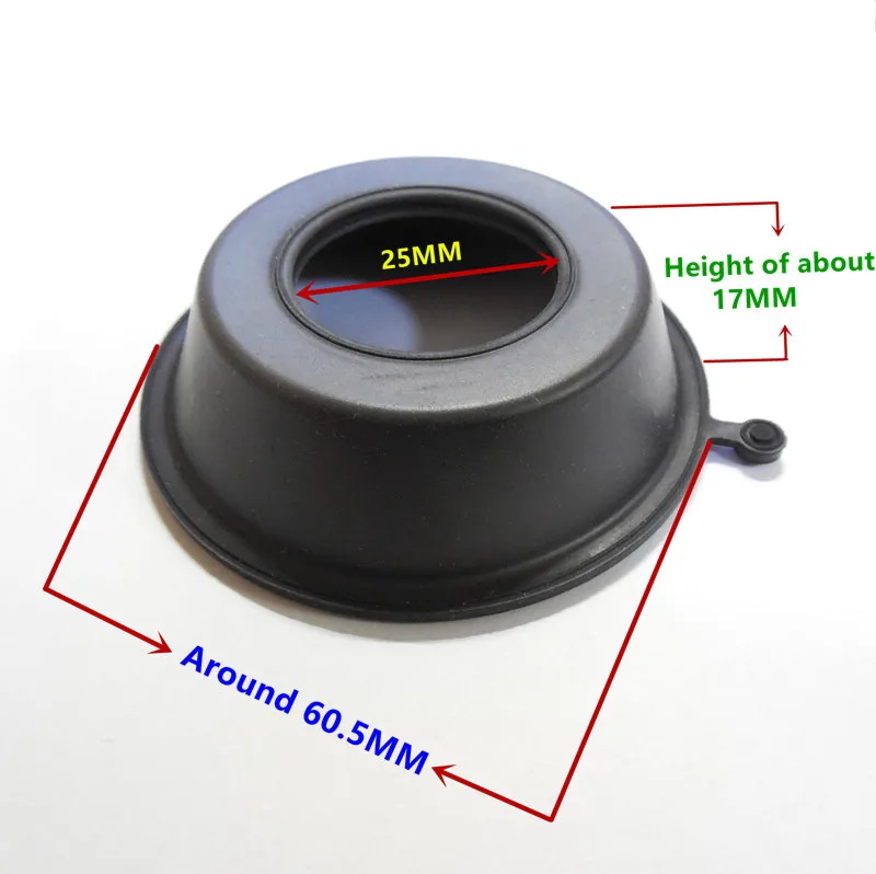 (4pcs / pack&Free shipping)motorcycle Mikuni carburetor new vacuum