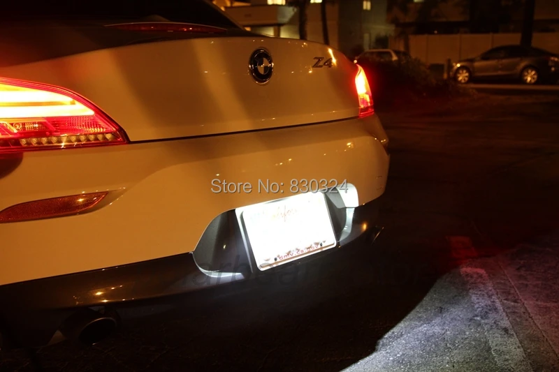 2 светодиодный т. светодиодные лампы для номерного знака BMW E81 E87 118i 120i 130i E85 E86 Z4 E89 M6