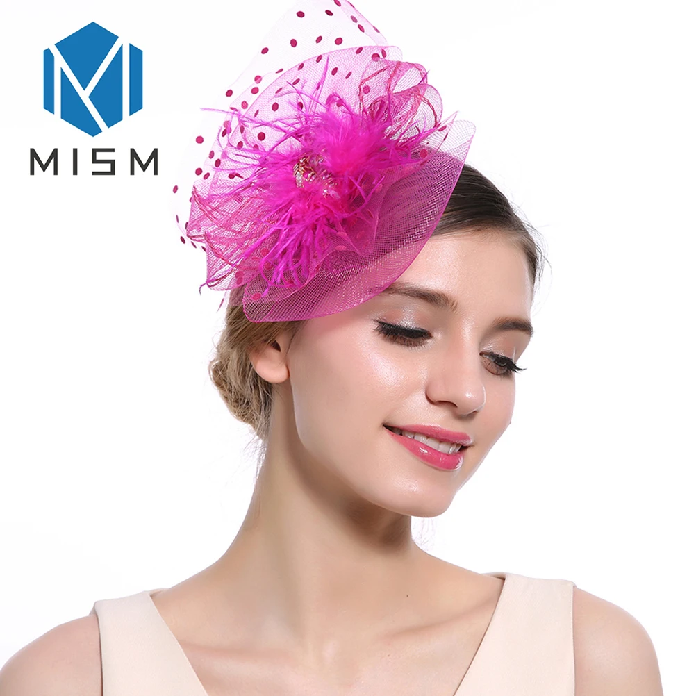 M MISM New Designed Dot Fantastic Club Hair Clasp Headdress Colorful