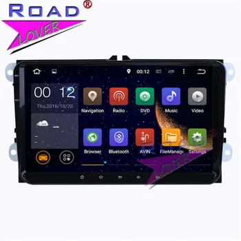 

TOPNAVI 4G+32GB New Android 8.0 Octa Core Car GPS Navigation Multimedia For VW Caddy Polo EOS Passat Tiguan Golf Stereo NO DVD