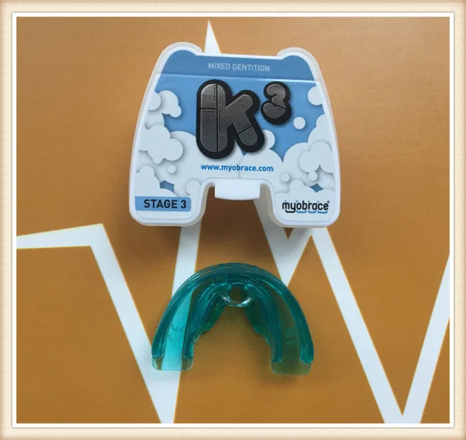 

Original Myofunctional K3 Orthodontic Trainer/Myobrace Teeth Trainer K3/Dental Orthodontic teeth trainer K3 red